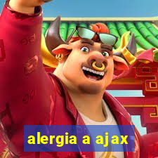 alergia a ajax